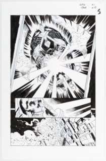 Marvel Artist - Geoff Shaw Guardians of the Galaxy #1 Story Page 13 Original Art (Marvel, 2019)....