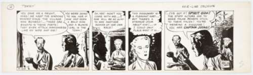 Caniff, Milton | Milton Caniff Terry and the Pirates Daily Comic Strip Original Art dated 9-30-41 (News Syndicate, 1941). ... | Heritage