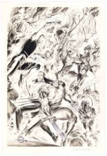 Braithwaite, Doug - Doug Braithwaite Wolverine: Origins #34 Cover Original Art (Marvel, 2009)....