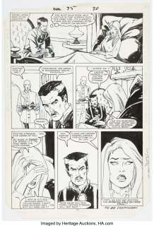 Buscema, Sal - Sal Buscema and Mark Badger Doctor Strange #75 Story Page 22 Original Art (Marvel, 1986)....