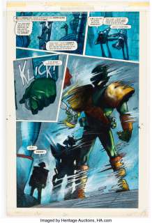 Ormston, Dean - Dean Ormston Judge Dredd: The Megazine V2#5 Story Page 5 Johnny Alpha Original Art (Fleetway Publications, 1992)....
