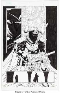 Image Comics artist - Brian Ching, Victor Llamas, and others Ascension #22 Story Page 1 Original Art (Image, 1999)....