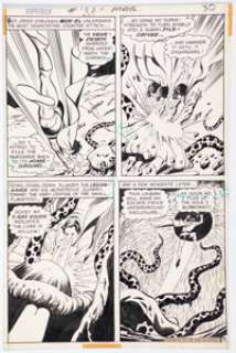 Tuska, George | George Tuska and Vince Colletta Superboy #183 Legion of Super-Heroes Story Page 9 Original Art (DC, 1972).... | Heritage