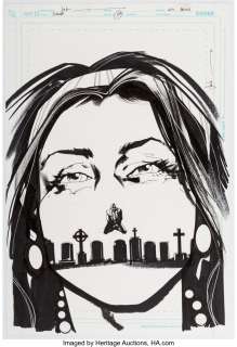 Jock - Jock Cover Scalped #58 Original Art (DC, 2012)....