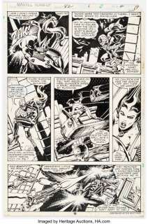 Buscema, Sal - Sal Buscema and Steve Leialoha Marvel Team-Up #82 Story Page 11 Original Art (Marvel, 1979)....