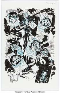 Rossmo, Riley - Riley Rossmo Dark Nights: Death Metal Robin King #1 Story Page 26 Original Art (DC, 2020)....