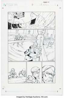 Hepburn, Scott - Scott Hepburn and Dan Parsons Star Wars The Clone Wars #6 Story Page 1 Original Art (Dark Horse, 2009)....