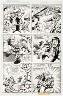 Buscema, Sal | Sal Buscema and Sam Grainger Marvel Two-in-One #42 Story Page 8 Original Art (Marvel, 1978).... | Heritage