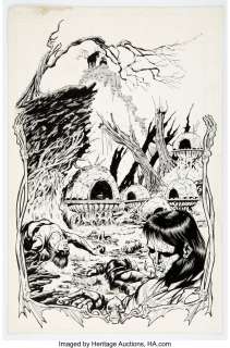 Castrillo, Anthony - Anthony Castrillo and Anibal Rodriguez Magic: The Gathering - Nightmare #1 Story Page 8 Original Art (Acclaim/Vali...