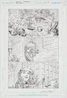 Manapul, Francis - Francis Manapul The Flash #1 Story Page 3 Original Art (DC, 2010). ...