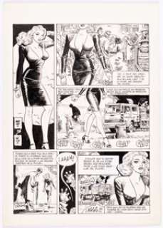 Bernet, Jordi | Jordi Bernet - Crime Noir Story Page 1 Original Art (Catalan, 1987).... | Heritage