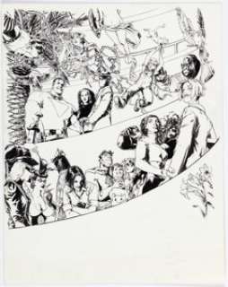 Ha, Gene | Gene Ha America’s Best Comics 64-Page Giant #1 Back Cover Original Art (DC/America’s Best Comics, 2001).... | Heritage