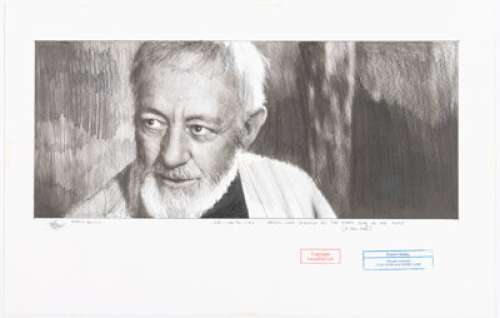 Bailey, Robert | Robert Bailey - Obi-Wan Kenobi Illustration Star Wars Original Art (undated).... | Heritage