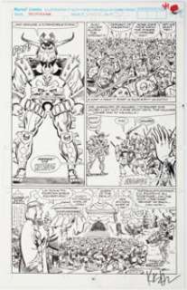 Dwyer, Kieron - Kieron Dwyer The Impossible Man Summer Vacation Spectacular #2 Story Page 11 Original Art (Marvel, 1991)....