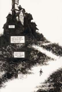 Wrightson, Bernie | Bernie Wrightson Batman: The Cult #1 Splash Page 1 Original Art (DC, 1988).... | Heritage