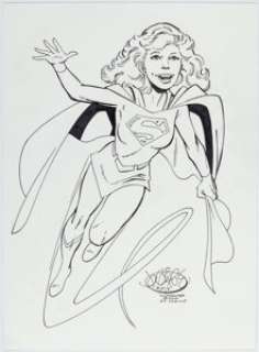 Byrne, John | John Byrne - Supergirl Specialty Illustration (2010). ... | Heritage