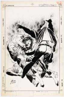 Cowan, Denys | Denys Cowan The Question #28 Cover Original Art (DC, 1989).... | Heritage