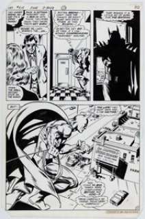 Newton, Don - Don Newton and Frank Chiaramonte Detective Comics #515 Story Page 17 Original Art (DC, 1982). ...