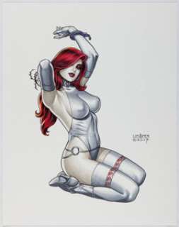 Linsner, Joseph Michael | Joseph Michael Linsner - Dawn Illustration Original Art (2017). ... (Total: 3 Original Art) | Heritage