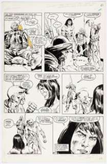 Buscema, John | John Buscema and Tony DeZuniga Marvel Super Special #9 Conan Story Page 21 Original Art (Marvel, 1978).... | Heritage