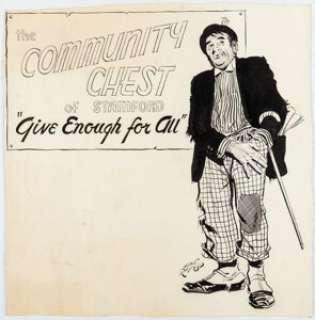 Raymond, Alex | Alex Raymond Community Chest Public-Service Illustration Original Art (Community Chest of Stamford, Connecticut, ... | Heritage