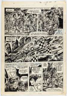 Sutton, Tom | Tom Sutton Planet of the Apes #20 Story Page 19 Original Art (Marvel, 1976).... | Heritage