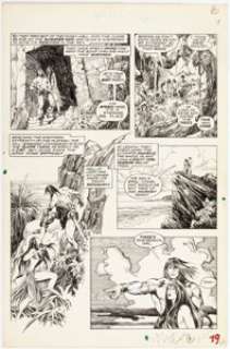 Buscema, John | John Buscema and Alfredo Alcala The Savage Sword of Conan #4 Story Page 18 Original Art (Marvel, 1975). ... | Heritage