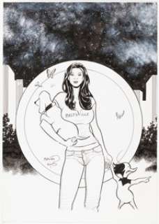 Paul Renaud - Liberty Meadows Illustration Original Art (2005)....