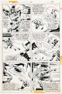 Sal Buscema And Vince Colletta | Captain America #188 Story Page 16 Original Art (Marvel, 1975). ... | Heritage