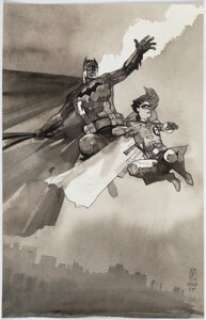 Alex Maleev - The Dark Knight Returns Homage Illustration Original Art (2020).... | Heritage