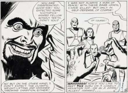 Bruno Premiani - The Doom Patrol #119 Story Page 8 Original Art (DC, 1968).