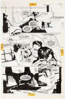 Howard Chaykin | Blackhawk #1 Story Page 35 original Art (DC, 1988). | Heritage