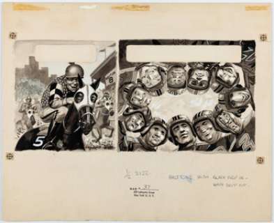 Wally Wood | MAD #37 Illustration Original Art (EC Publ., 1958). | Heritage