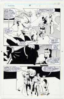Larry Stroman and Al Milgrom X-Factor #78 Story Page 3 Original Art (Marvel, 1992). | Heritage