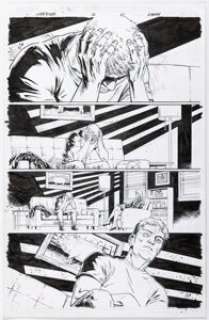 Cory Smith Ghost Rider #1 (247) Story Page 1 Original Art (Marvel, 2022).