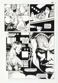 Graham Nolan and Eduarto Barreto Vengeance of Bane Special #1 Story Page 29 Original Art (DC, 1993). | Heritage