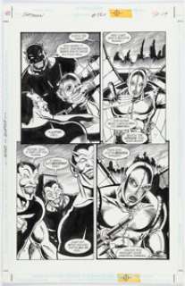 Jim Aparo and David Roach Batman #560 Story Page 19 Original Art (DC, 1998).