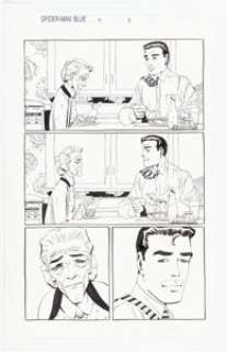 Tim Sale Spider-Man: Blue #4 Story Page 5 Original Art (Marvel, 2002). | Heritage