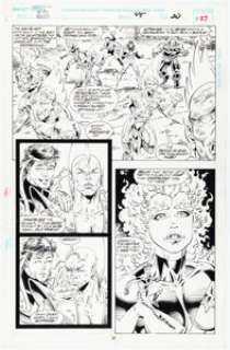 Kevin West and Steve Montano Guardians of the Galaxy #45 Story Page 20 Original Art (Marvel, 1994). | Heritage