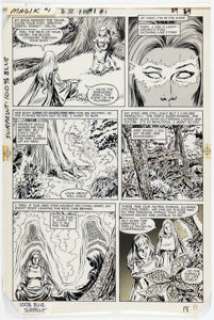 John Buscema and Tom Palmer Magik #1 Story Page 18 Original Art (Marvel, 1984). | Heritage