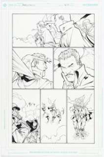 Carlos Pacheco and Jesús Merino Arrowsmith #4 Story Page 21 Original Art (DC, 2004).