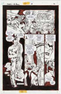 Josh Hood and Dan Davis Superboy & the Ravers #16 Story Page 2 Original Art (DC, 1998).