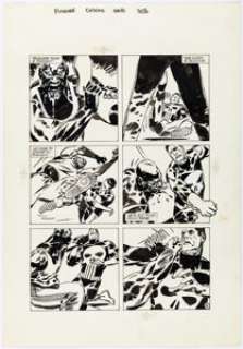 Jorgé Zaffino The Punisher: Kingdom Gone Story Page 51 Original Art (Marvel, 1990). | Heritage