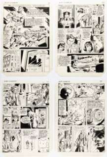 Dick Ayers and Tony DeZuñiga Mighty Crusaders #4 Chapter Two Complete 12-Page Story Original Art (Archie/Red Circle, 1983). (Total: 12 Original Art)