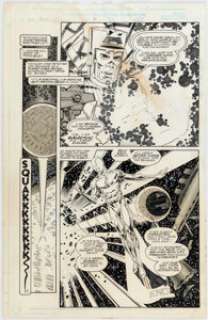 Bob Layton Shadows & Light #3 Silver Surfer Story Page 12 Original Art (Marvel, 1998). | Heritage