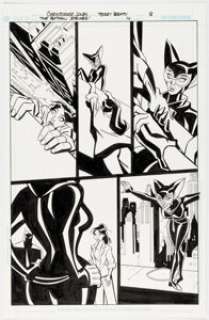Christopher Jones and Terry Beatty The Batman Strikes! #14 Story Page 8 Original Art (DC, 2005).