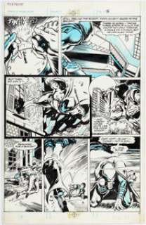 Bill Sienkiewicz and Tom Palmer Marvel Preview #21 Moon Knight Story Page 15 Original Art (Marvel, 1980). | Heritage