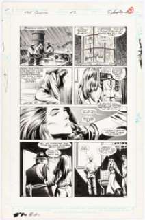 Denys Cowan and Rick Magyar The Question #3 Story Page 4 Original Art (DC, 1987).