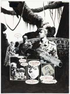 Sam Kieth Aliens: Earth War #1 Story Page 15 Original Art (Dark Horse, 1990). | Heritage