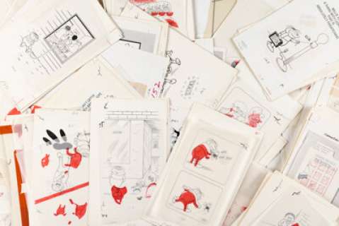 Al Jaffee Willie Weirdie Scares The Pants Off Al Jaffee #2 Near Complete Book Original Art Group of 162 (Signet, 1982). (Total: 162 Items) | Heritage